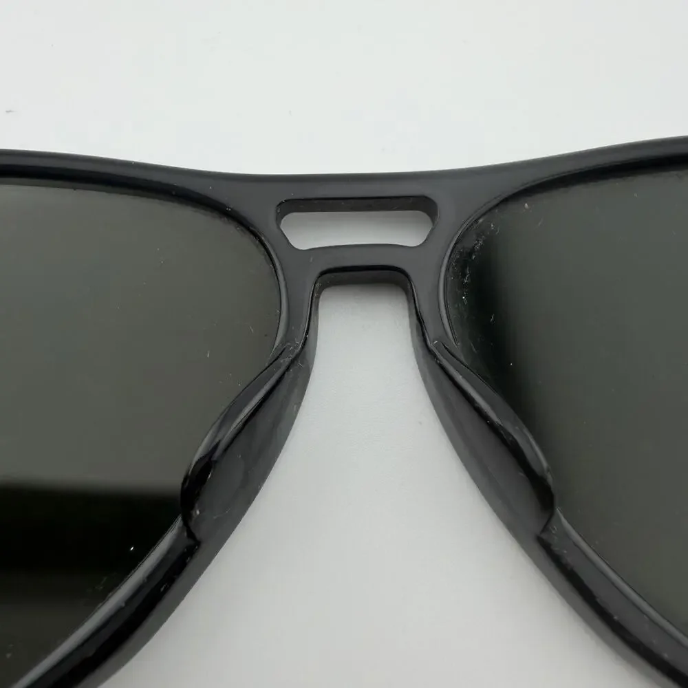 Vintage B&L Ray-Ban Vagabond Olympic Sunglasses Black USA Mirrored Lens Rare